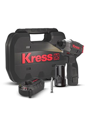 KUB50.2 12Volt 2.0Ah Li-ion Çift Akülü 140Nm Kömürsüz Profesyonel Şarjlı Darbeli Tornavida