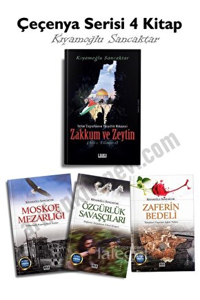 Çeçenya Serisi 4 Kitap - Kıyamoğlu Sancaktar Kitap Seti