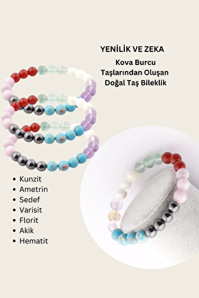 -YENİLİK VE ZEKA-Kova Burcu Taşlarından Oluşan Doğal Taş