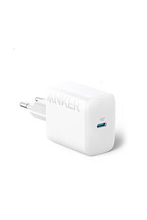 20W USB-C Şarj Cihazı - iPhone & Android ile Uyumlu Type-C Hızlı Şarj Adaptörü-  A2347 - Beyaz