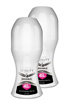 OnDuty Invisible Kadın Rollon 50 Ml. İkili Set