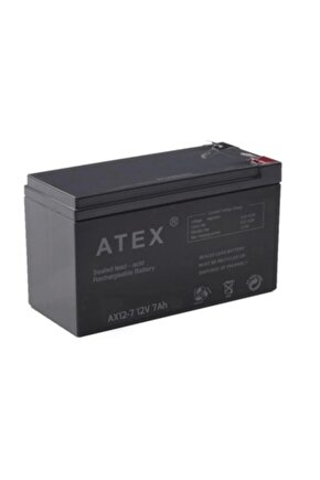 12 V 7 Ah Kuru Akü 16 Lt Akülü Ilaçlama Aküsü