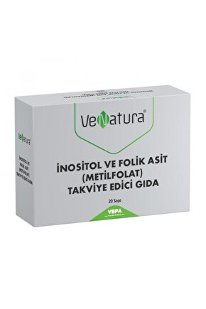 İnositol Ve Folik Asit Metilfolat 20 Saşe