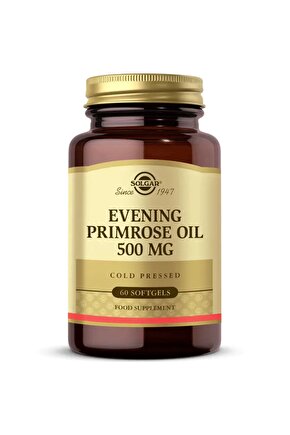 Evening Primrose Oil 500MG 60 Kapsül - (SKT: 032027)