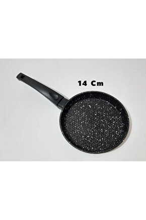 Mini Döküm Granit Sos Tava 14 Cm