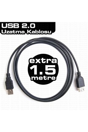 USB Uzatma Kablosu (1,5 Metre)
