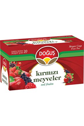 Bitki Çayı Kırmızı Meyveler Bardak Poşet Çay 20li