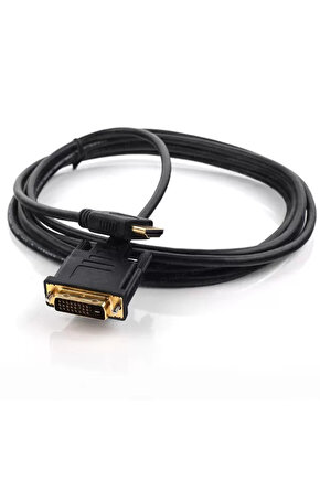 1.8M Hdmi To Dvi (24+1) Çift Yönlü Görüntü Bağlantı Kablosu (Dkcbdvixhdmil180)