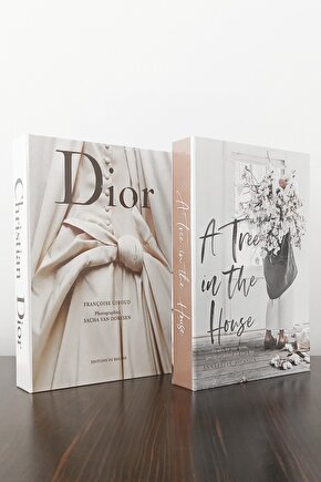 2li Dekoratif Kitap Kutu Görünümlü Gelinlik & A Three In The House Temalı