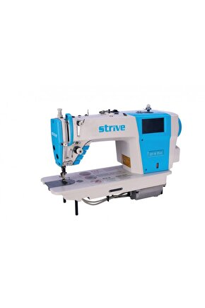 STRİVE DÜZ DİKİŞ MAKİNESİ  ÇİFT BIÇAK KAPALI KARTEL DOKUNMATİK EKRAN ÇİFT STEP MOTORLU ST-9 PLUS