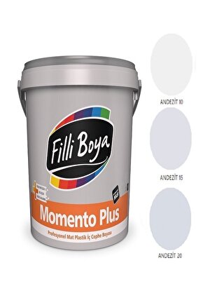Momento Plus Profesyonel Mat Plastik Iç Cephe Boyası 15lt  Andezit 10