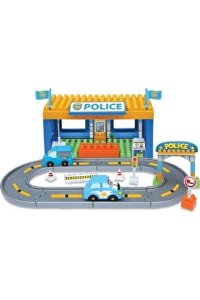 Mavi Eğitici Lego Polis Seti 48 Parça Oyuncak 03322