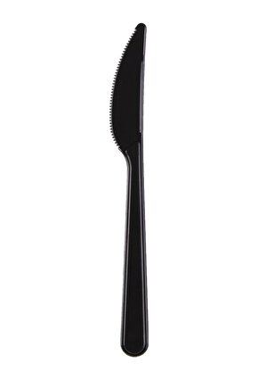 Siyah Plastik Bıçak 180 mm 50 Adet