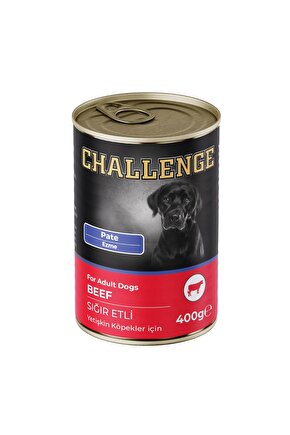 Pate Sığır Etli Yetişkin Köpek Konservesi 400 gr