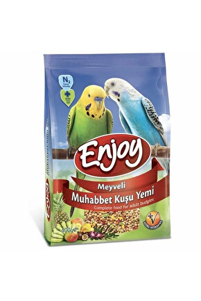 Meyveli Muhabbet Kuşu Yemi 400 Gr