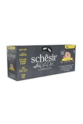 After Dark Pate Et Suyunda Karışık Lezzetler Yetişkin Konserve Kedi Maması 12 Adet 80 Gr