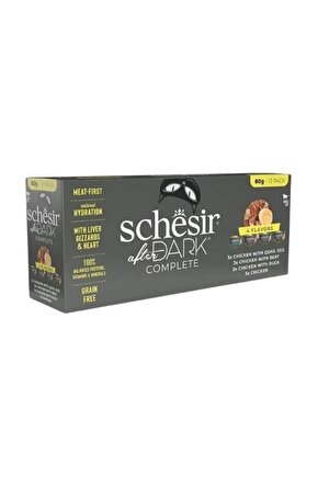 After Dark Et Suyunda Karışık Lezzetler Yetişkin Konserve Kedi Maması 12 Adet 80 Gr