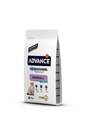 Hairball Tüy Yumağı Önleyen Hindili Kısır Kedi Maması 10 Kg