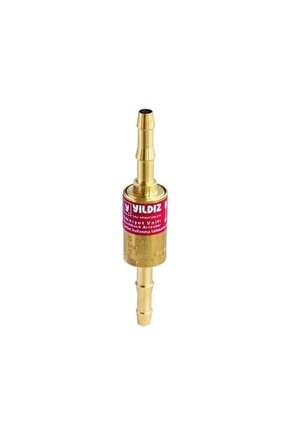Yıldız 1018 Hortum Arası Alev Emniyet Valfi Yanıcı Gaz