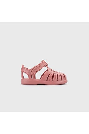 Tobby Solid Bebek Pembe Sandalet