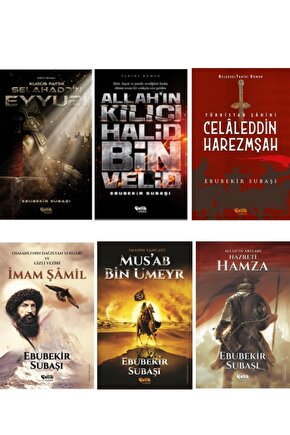 Tarih Serisi 2-imam Şamil-selahaddin Eyyubi-hz.hamza-celaleddin Harzemşah-musab Bin Umeyr 6lı Set