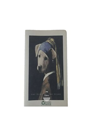 Geri Dönüşüm Inci Küpeli Köpek Defteri