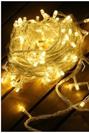 Dekoratif Ip Led Animasyonlu Pilli 10 Mt. 100 Ledli Yılbaşı Işık
