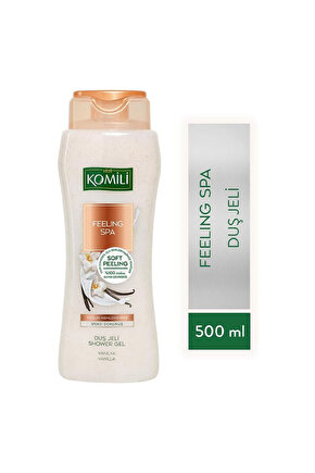 Feeling Spa Vanilya Duş Jeli - Yoğun Nemlendirme - Vegan - 500 ml