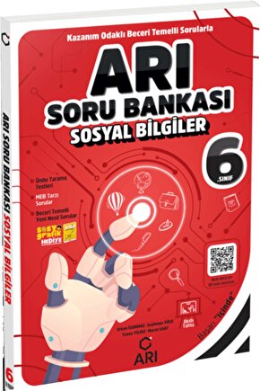 6. Sınıf Sosyal Bilgiler Arı Soru Bankası