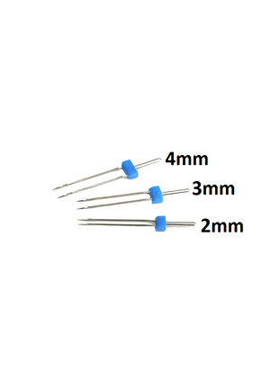 SİNGER BEKO ZETİNA  Nervür Iğnesi,çift Iğne Singer Zetina (2mm90-3mm90-4mm90) HEDİYE NORMAL İĞNE