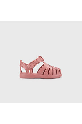 Tobby Solid Bebek Pembe Sandalet