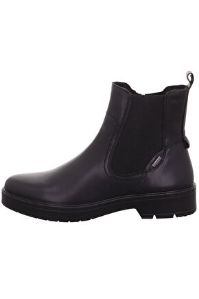 Mystic Gore-Tex Su Geçirmez Hakiki Deri Siyah Kadın Bot 2-000191-0100