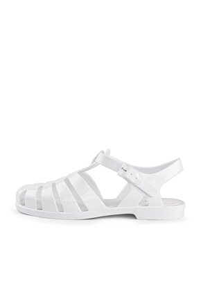 Kadın Beyaz Biaaritz Brillo Blanco White Sandalet