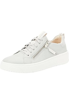 Kadın Gri Gri Nappa Deri Rejoise Sneaker