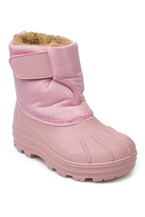 W10259 Neu Çocuk Kürklü Pembe Bot