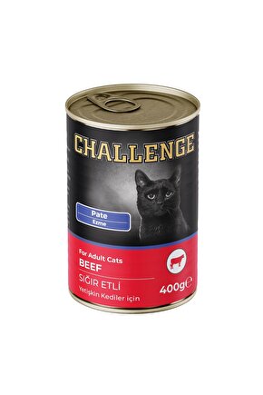 Pate Sığır Etli Yetişkin Kedi Konservesi 400 gr