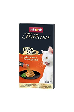 Vom Snack Carny Karaciğer Ezmeli Kedi Kreması 6x15 Gr
