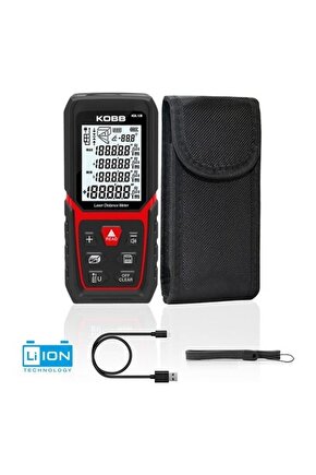 Kobb KBL120 120M Profesyonel Li-Ion Şarjlı Lazer Metre