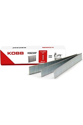 KBZ20F 20mm 2500 Adet FEJ8 Serisi Ağır Hizmet Tipi Kesik Başlı Çivi