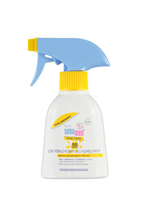 Çok Yönlü Koruyuculu SPF 50 Faktör Bebek Güneş Spreyi 200 ml