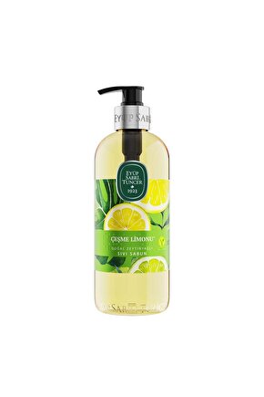 500ml Sıvı Sabun Doğal Zeytinyağlı Pet Şişe Çeşme Limonu