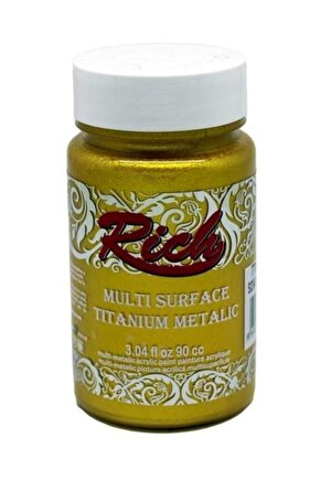 Multi Surface Titanium Metalik Boya 90 cc. N:2522 Som Altın