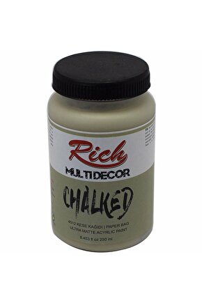 Akrilik Boya Decor Chalked 250 Cc Kese Kağıdı