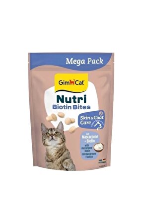 Nutri Biyotinli ve Mascarpone Peynirli Tablet Kedi Ödül Maması 425 Gr