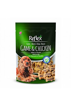 Semi Moist Av Hayvanlı Tavuklu Yarı Yumuşak Köpek Ödülü 150 Gr