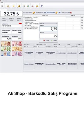 Barkod Satış Sistemi & Market Programı & Satış Programı