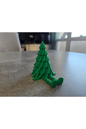 Sevimli Oturabilen Plastik Yılbaşı Ağacı