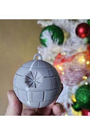 Death Star Topu Yılbaşı Ağacı Süsü Topu