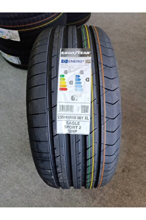 23545r18 98y Eagle Sport 2 Uhp Xl Fp Oto Yaz Lastiği (ÜRETİM YILI: 2025)