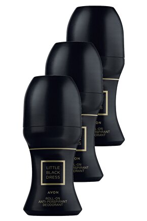 Little Black Dress Kadın Rollon 50 Ml. Üçlü Set
